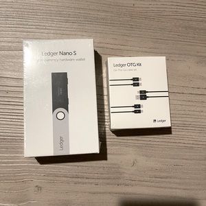 Ledger Nano S + OTG Kit sealed brand new!